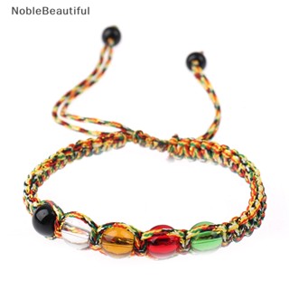 [NobleBeautiful] สร้อยข้อมือ เสริมฮวงจุ้ย ปรับขนาดได้ ความมั่งคั่งจากธรรมชาติ