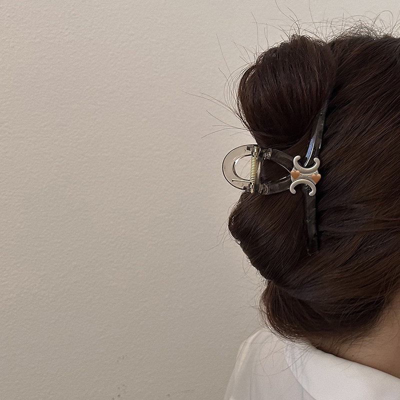 กิ๊บติดผม ขนาดใหญ่ ระดับไฮเอนด์ สไตล์เกาหลี เรโทร สวยหรู สําหรับผู้หญิง - รูปที่ 3