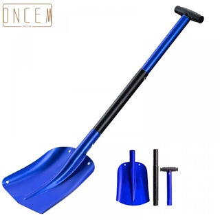 【ONCEMOREAGAIN】Snow Shovel Car 3pcs 54-82cm Adjustable Aluminum Auto Collapsible Compact