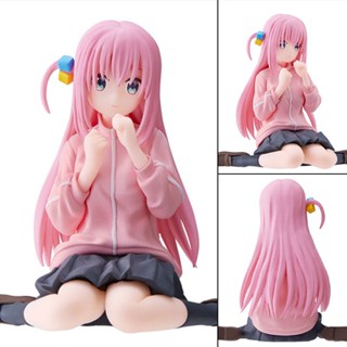 ฟิกเกอร์ PVC อนิเมะ BOCCHI THE ROCK Gotoh Hitori Q Version สีชมพู สําหรับตกแต่งรถยนต์