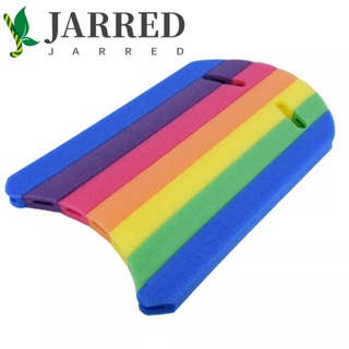 Jarred บอร์ดลอยน้ํา สีรุ้ง อุปกรณ์เสริมว่ายน้ํา สําหรับเด็ก และผู้ใหญ่