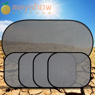 MAYSHOW ม่านบังแดด ป้องกันรังสียูวี แบบพับได้ สําหรับหน้าต่างรถยนต์