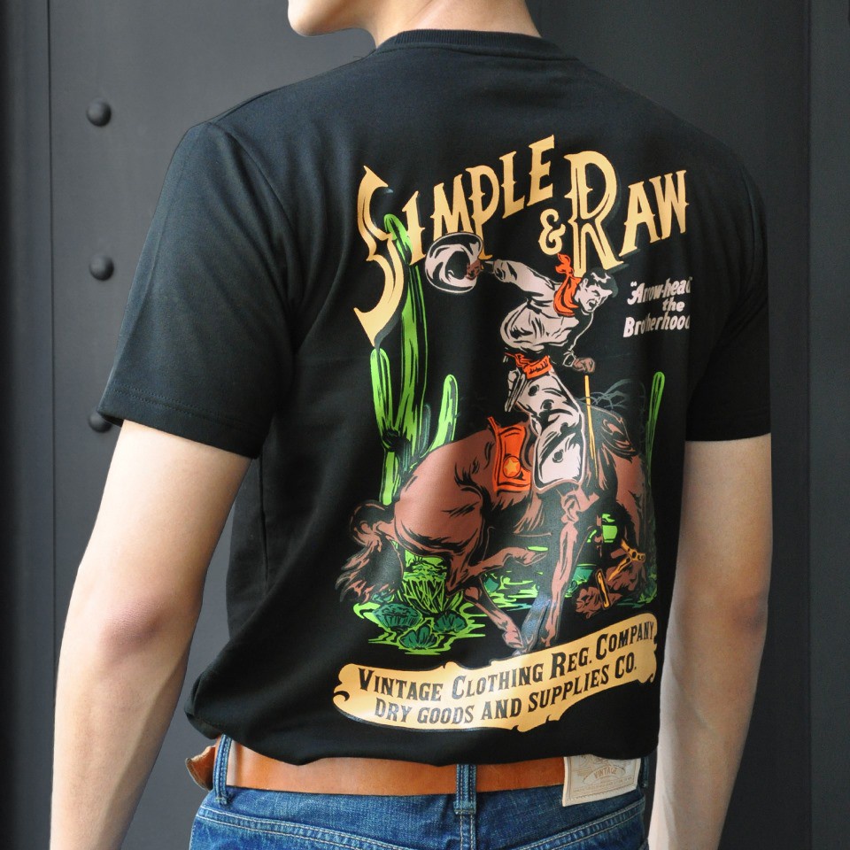 Simple&Raw - Ts717 RodeoField (Black)