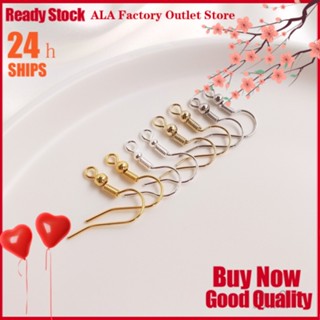 💖เครื่องประดับ diy อุปกรณ์เสริม💖ตะขอต่างหู ชุบทอง 14K 18k เครื่องประดับแฮนด์เมด DIY[ต่างหูหนีบ/ตุ้มหู/ที่เกี่ยวหู]