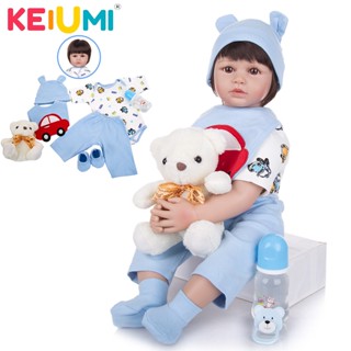 Keiumi ตุ๊กตาทารกจําลอง 80 ซม. ของเล่นเสริมการเรียนรู้เด็ก