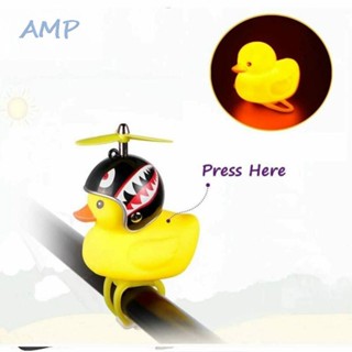 ⚡READYSTOCK⚡Accessories Rubber Duck Bicycle Horns Constant/Flash Decoration Fixing Strap