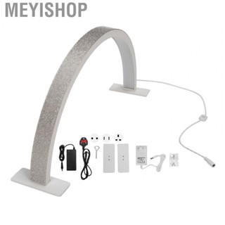 Meyishop Half Moon Desk Light  100‑240V Eye Protection Lamp Small Size Stepless for Beauty Salon