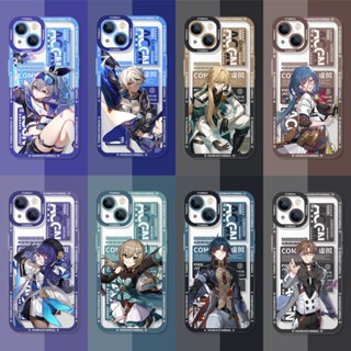 เคสซิลิโคนนิ่ม แบบใส ลายเกม Honkai Star Rail กันตก สําหรับ Samaung Galaxy A04S A13 A12 5G A03S A03 A02 A10 A20S A21S A22 4G