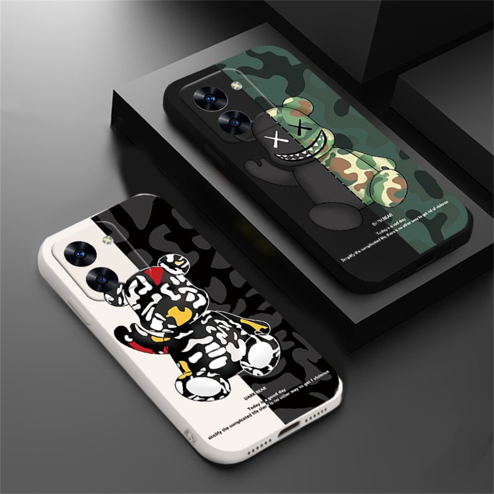 เคสโทรศัพท์ซิลิโคน แบบนิ่ม ลายพราง สําหรับ VIVO Y36 Y02 V25 V25E Y16 Y35 Y33S Y21T Y21S Y33S Y22 Y91C Y1S Y85 V9 Y11 Y12 Y15 Y17 Y12S Y12A Y15S Y15A Y51 Y31