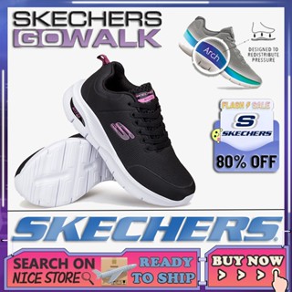 [รองเท้าผ้าใบผู้หญิง]] Skechers_ Go-walk Arch Fit รองเท้ากีฬาลําลอง พื้นหนา เข้ากับทุกการแต่งกาย สําหรับผู้หญิง GJL8