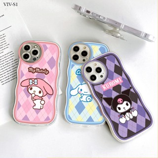 VIVO T5 T5X S1 Pro 5G เคสวีโว่ สำหรับ Case Cartoon Characters เคส เคสโทรศัพท์ เคสมือถือ Full Cover Soft Clear Phone Case Shockproof Cases【With Free Holder】