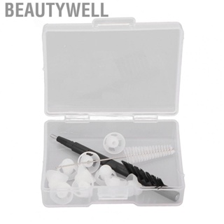 Beautywell Hearing Amplifier Cleaning Tools  Comfortable Wear Soft Open Domes with Brushes for Maintenance