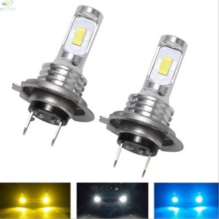 หลอดไฟหน้า 360 องศา สําหรับยานพาหนะ 12V 24V LED H7 80W 8000LM 6000K