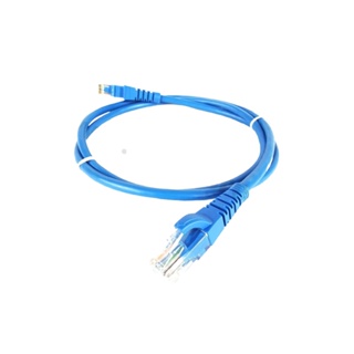 LINK US-5003LZ-4 CAT 5E RJ45 PATCH CORD LSZH 1 M. สีฟ้