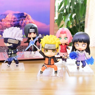 โมเดลฟิกเกอร์ อนิเมะนารูโตะ Kakashi Sasuke Itachi ครบชุด ของขวัญ สําหรับตกแต่ง