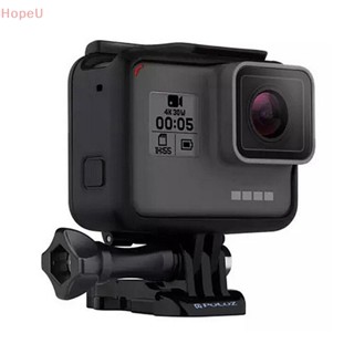 [HopeU] ใหม่ เคสกรอบป้องกันกล้อง สีดํา สําหรับ GoPro Hero 5