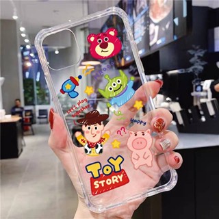 TP เคสใส กันกระแทก สำหรับ OPPO A95 A96 A74 4G/A74 5G A53 A57 A71 A83 พร้อมส่ง ลายน่ารัก เคสลายการ์ตูน 029