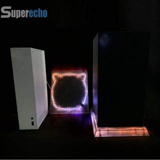 ฐานเกมคอนโซล RGB LED สําหรับ Xbox Series X/S Remote Control Gaming Stands *Z [superecho.th]