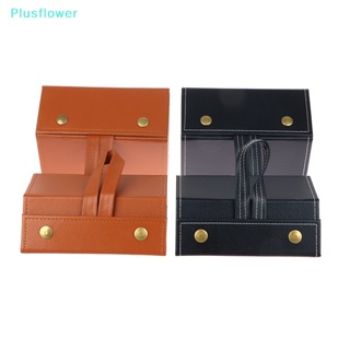 &lt;Plusflower&gt; กล่องเก็บแว่นตา หนัง PU พับได้ แบบพกพา สําหรับเดินทาง ลดราคา