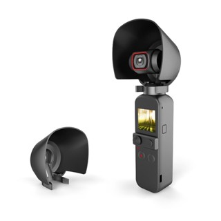 ชุดบอร์ด 3 ชิ้น อุปกรณ์เสริม ม่านบังแดด น้ําหนักเบา สําหรับ DJI Osmo Pocket 2 Gimbl Stabilizer Action Camera Lens Cover