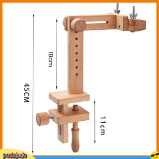 [poslajudo] สะดึงไม้ แบบพกพา ปรับได้ อุปกรณ์เสริม สําหรับเย็บปักถักร้อย ปักครอสสติตช์ 1 ชุด