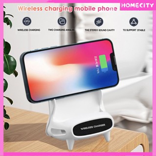 [พร้อม] Wireless Fast Charger 15w Wireless Phone Charger 100% Faster Charging Table Phone Stand For All Support Wireless Charging Phone Models