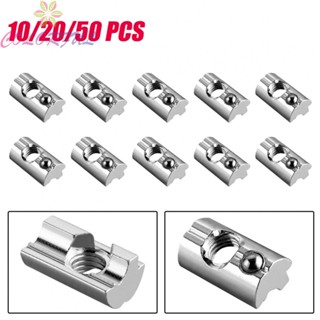 【COLORFUL】Nut Aluminum Alloy Aluminum Sliding Block Easy Construction Stainless Steel