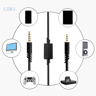 Lidu1 สายเคเบิลหูฟัง แบบมืออาชีพ สําหรับ A10 A40 และ A30 PS4