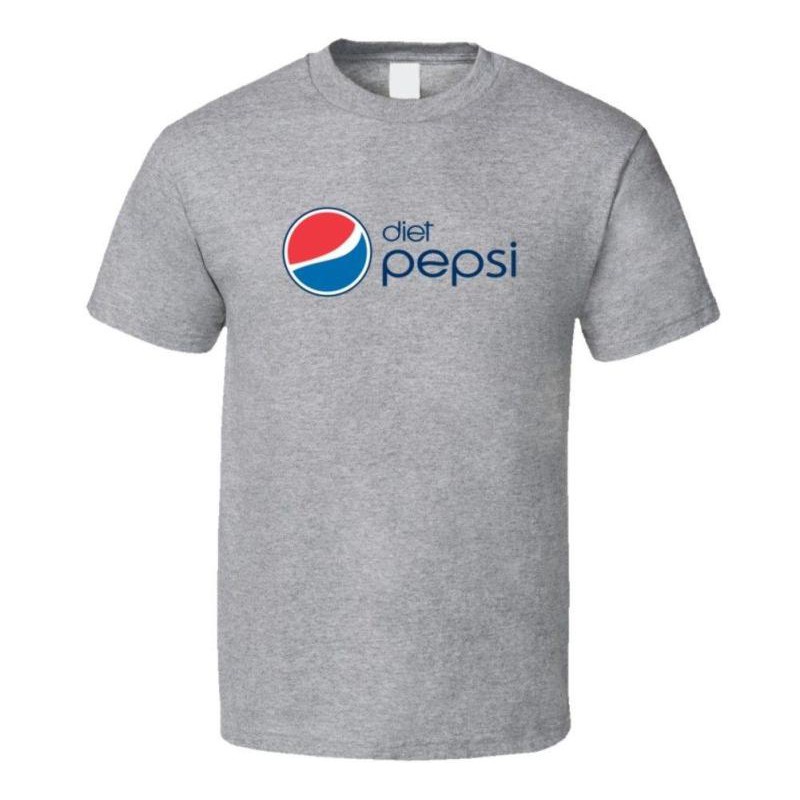 Diet Coke Logo Soda Pop Classic 100% Cotton Sports wear Men'S T-Shirt Diet Pepsi Plus Size Tops Tee Birthday Gift