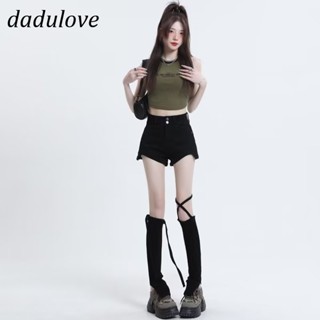 DaDulove💕 New American Ins Thin Denim Shorts WOMENS Niche High Waist A- line Pants Large Size Trousers