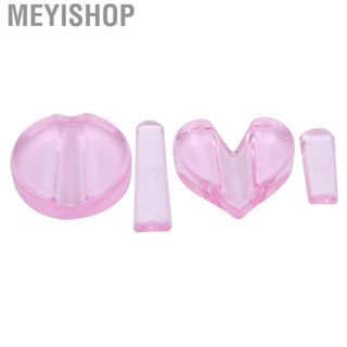 Meyishop Nail Metal Curve Making Mold  2pcs Slice Embossed for Girls Women