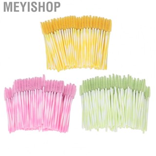 Meyishop Makeup Eyelash Brush  Hygienic Plastic Handle  Eco‑friendly for Women Female Delicate Tool Accessory