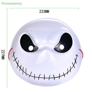 Permanenty หน้ากากผี ฮาโลวีน แจ็ค Skellington Skull Mask Horror Ghost Full Face Masks C Good goods