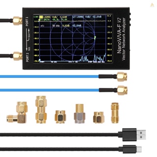 (swmfth) เครื่องวิเคราะห์เครือข่ายเวกเตอร์ หน้าจอ LCD IPS S-A-A-2 คลื่นสั้น 4.3 นิ้ว HF VHF