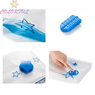 【COLORFUL】SAVINGS BAG Quilts Socks Star STRONG Transparent White Travel Clothing