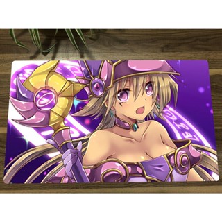 Yugioh Apprentice Illusion Magician Duel Playmat TCG CCG แผ่นรองเมาส์เกมมิ่ง