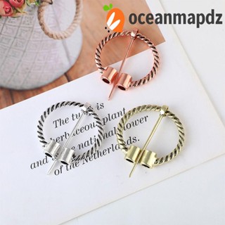 OCEANMAPDZ Viking Style เข็มกลัด ป้องกันการสัมผัส อารมณ์ ปกเสื้อ คลิป หมุด เสื้อผ้า อุปกรณ์เสริม เพนนาโนอัลลอยด์ เสื้อคาร์ดิแกน ผู้หญิง ผ้าคลุมไหล่ Pin