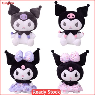 Qtou Sanrio Kuromi ตุ๊กตานุ่ม การ์ตูนอนิเมะ ของขวัญ สําหรับแฟนคลับ เก็บสะสม