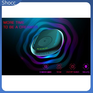 Shocc Mouse Mover แผ่นรองเมาส์ แบบหมุนได้ พร้อมตัวตั้งเวลาเปิด ปิด เปลี่ยนสีได้