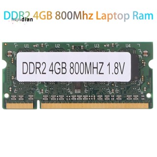 หน่วยความจําแล็ปท็อป DDR2 4GB 800Mhz PC2 6400 2RX8 200 Pins SODIMM สําหรับ Intel AMD