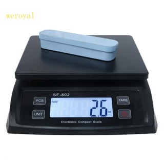 Weroyal เครื่องชั่งน้ําหนักดิจิทัล 66lb 0 1oz 30kg 1g