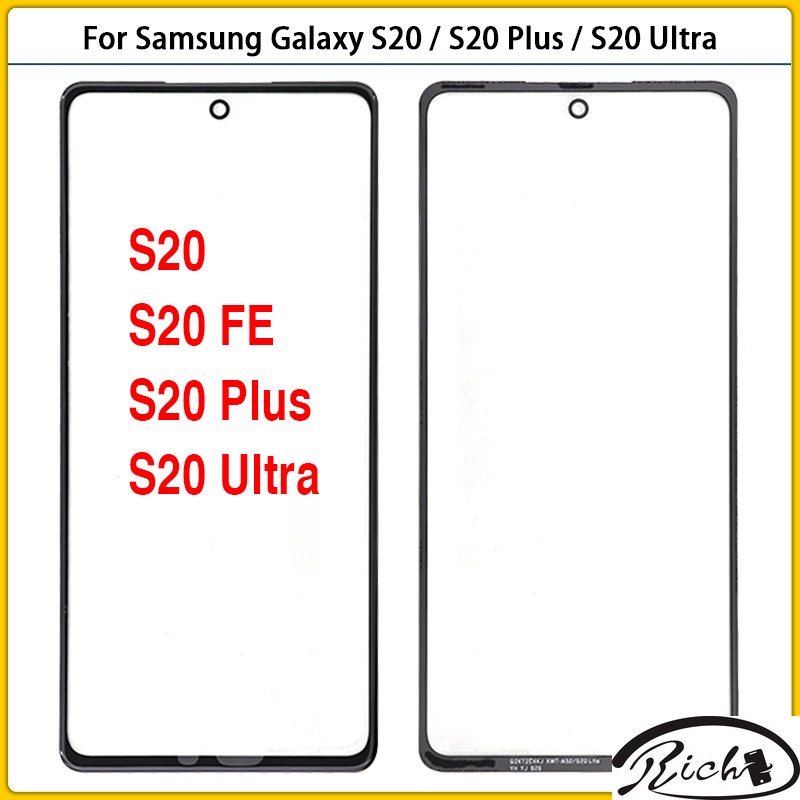 แผงกระจกหน้าจอสัมผัส LCD สําหรับ Samsung Galaxy S20 FE S20 Plus S20 Ultra G980F G985F