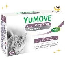 EXP8/2024Lintbell Yumove advance 360 for Cat 60 เม็ดบำรุงข้อ กระดูก สำหรับแมว