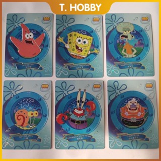 [Bobicard] ชุดการ์ดการ์ดสะสม ลายการ์ตูนอนิเมะ Bobicard SpongeBob SquarePants TR