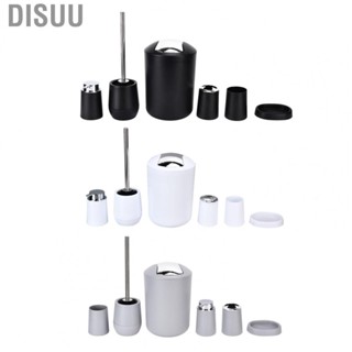 Disuu Bathroom Accessories Set  Necessities Kit Multifunctional  Holder Durable 6Pcs/Set for Home Hotel