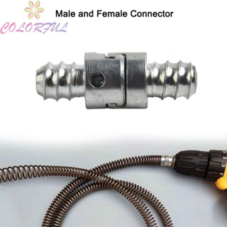 【COLORFUL】Spring Connector Carbon Steel Convenient Easy To Use Hot Sale Silver Practical