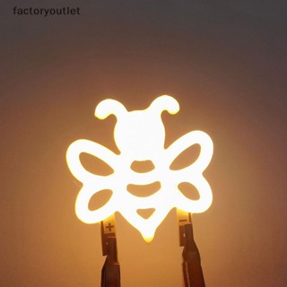 Flth หลอดไฟ LED รูปผึ้ง 3V สําหรับตกแต่งปาร์ตี้คริสต์มาส DIY