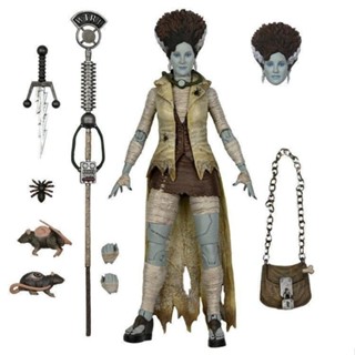 Neca ตุ๊กตามอนสเตอร์นินจา เต่าเทพเจ้าสาว ขยับได้ ขนาด 23 ซม.