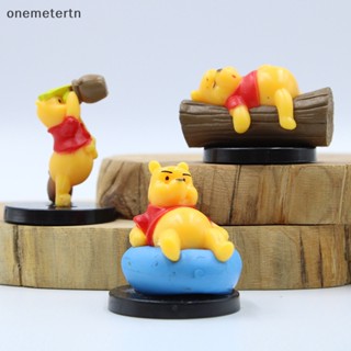 Oyr โมเดลฟิกเกอร์ PVC รูปการ์ตูน Disney Winnie The Pooh น่ารัก ของเล่นสําหรับเด็ก 7 ชิ้น