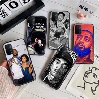 เคสโทรศัพท์มือถือแบบนิ่ม ลาย Nipsey Hussle C101 สําหรับ OPPO A73 A91 F15 A92 A72 A52 A93 A94 4G F5 A73 F7 F9 A7X F11 A9 F11 Pro